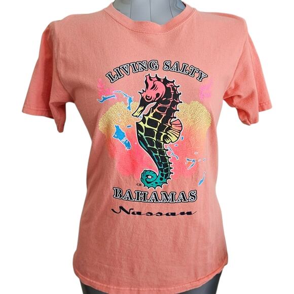 Yazbek Women's Heavyweight T-Shirt Size S - 100% Cotton - Made in Mexico - Picture 1 of 7